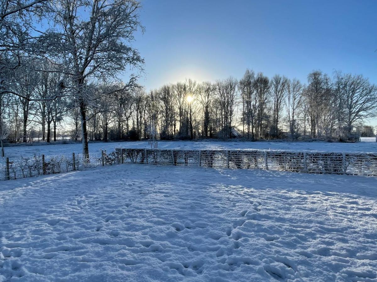 Klein Bosland By Logeren Bij Saar Villa Wijnjewoude Bagian luar foto